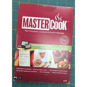 Master Cook Your Complete Cookbook & Kitchen Manager CD ROM